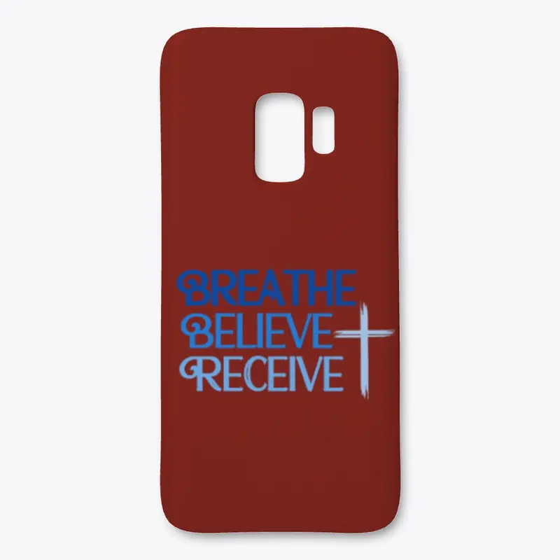 Breathe Believe Receive Samsung Case