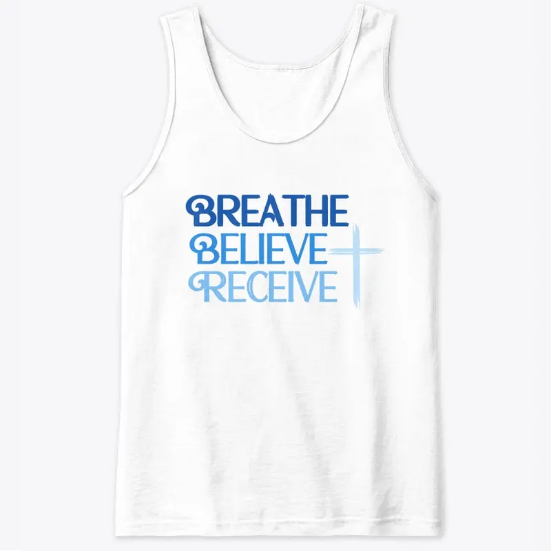 Breathe Believe Receive Classic Tank Top