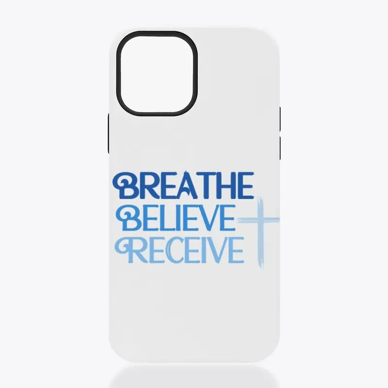 Breathe Believe Recieve IPhone Mega Case