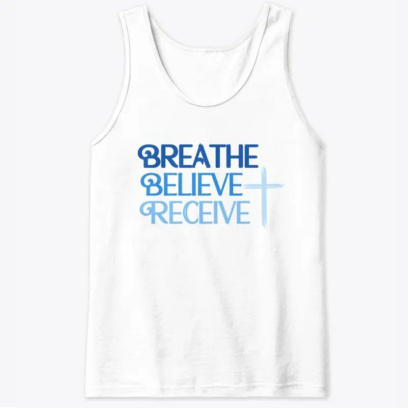 Breathe Believe Receive Classic Tank Top